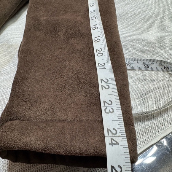 PIERRE CARDIN coat brown pockets inside and out adj. sleeve & waist zipper large - Picture 6 of 10